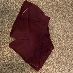 lululemon hotty hot 4 inseam shorts
